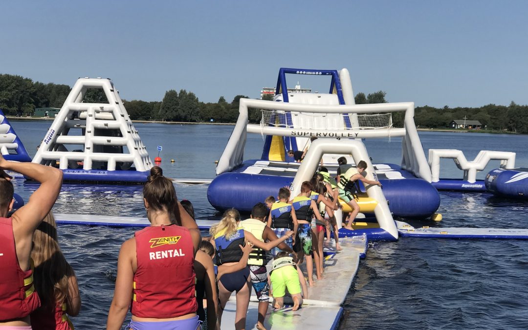 Hubertus-Brandaan opent seizoen in Aquapretpark Vlietland