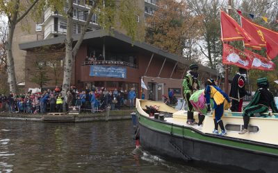 Hubertus-Brandaan pauzeplek en persboot van de Sint