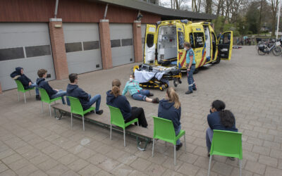 Wilde Vaart Hubertus-Brandaan krijgt ambulance op bezoek